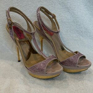 Massimo Dogama Bejeweled Women’s Heels